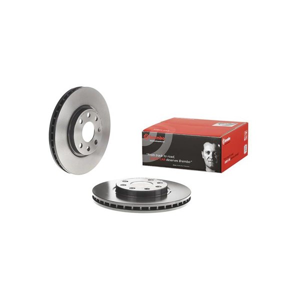 Bromsskiva Ventilerad, Framaxel Brembo 09.8601.11 BREMBO