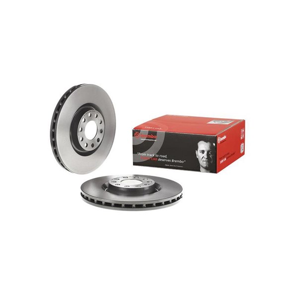 Bromsskiva Ventilerad, Framaxel Brembo 09.8689.11 BREMBO
