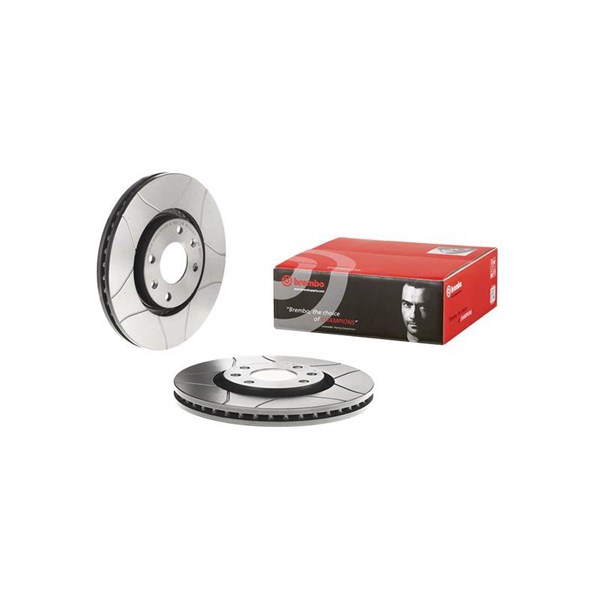 Bromsskiva Ventilerad, Framaxel Brembo Brembo max line 09.8760.75 BREMBO