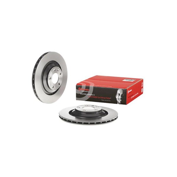 Bromsskiva Ventilerad, Bakaxel Brembo Coated disc line 09.8842.21 BREMBO