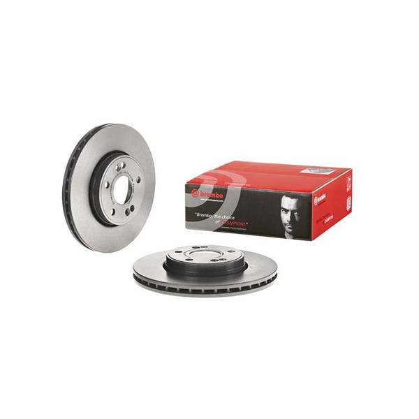 Bromsskiva Ventilerad, Framaxel Brembo 09.8936.11 BREMBO