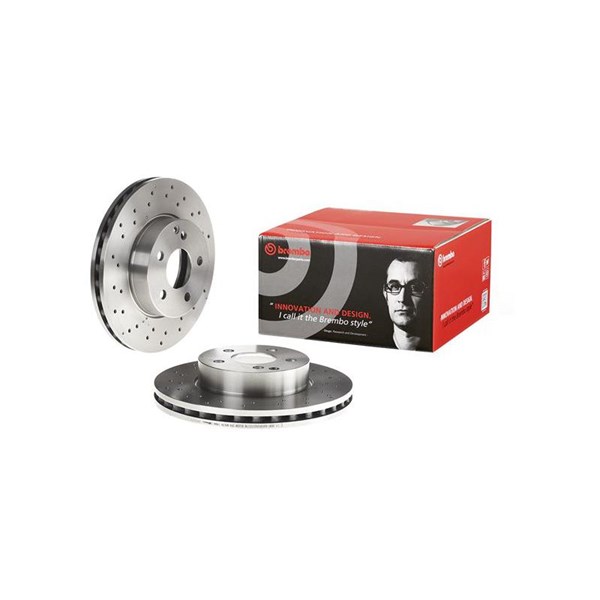 Bromsskiva, Bakaxel BREMBO