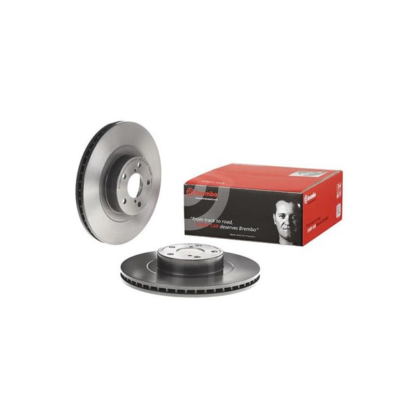 Bromsskiva Ventilerad, Framaxel Brembo 09.9077.11 BREMBO