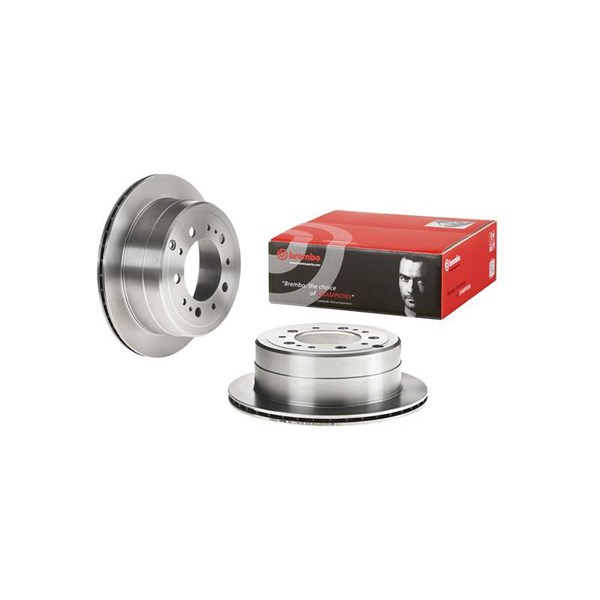 Bromsskiva Ventilerad, Bakaxel Brembo 09.9086.10 BREMBO