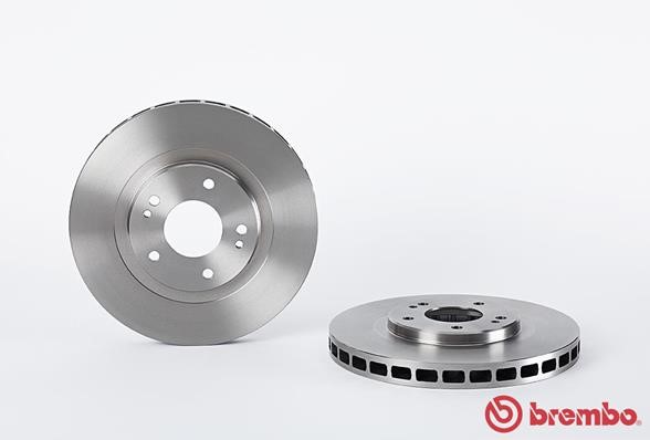 Bromsskiva Ventilerad, Framaxel Brembo 09.9129.10 BREMBO