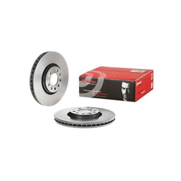 Bromsskiva Ventilerad, Framaxel Brembo 09.9177.11 BREMBO