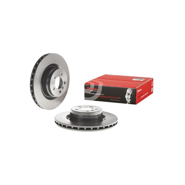 Bromsskiva Ventilerad, Framaxel Brembo 09.9372.21 BREMBO