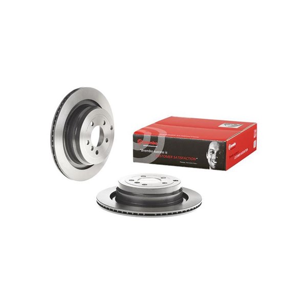 Bromsskiva Ventilerad, Bakaxel Brembo Coated disc line 09.9373.21 BREMBO