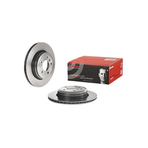 Bromsskiva Ventilerad, Bakaxel Brembo Coated disc line 09.9425.11 BREMBO