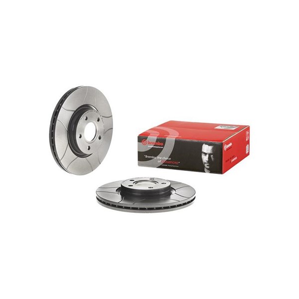 Bromsskiva Ventilerad, Framaxel Brembo Brembo max line 09.9468.75 BREMBO