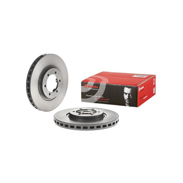 Bromsskiva Ventilerad, Framaxel Brembo 09.9557.11 BREMBO