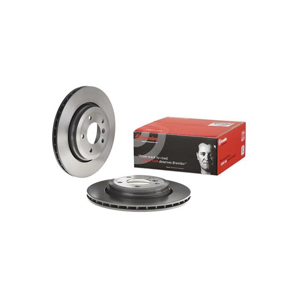 Bromsskiva Ventilerad, Bakaxel Brembo Coated disc line 09.9590.11 BREMBO
