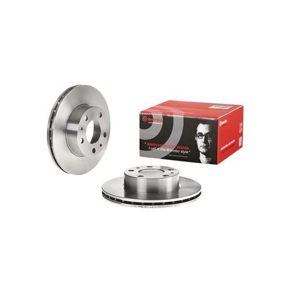 Bromsskiva Ventilerad, Framaxel Brembo 09.9614.14 BREMBO