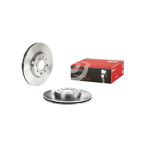 Bromsskiva Ventilerad, Framaxel Brembo 09.9631.14 BREMBO