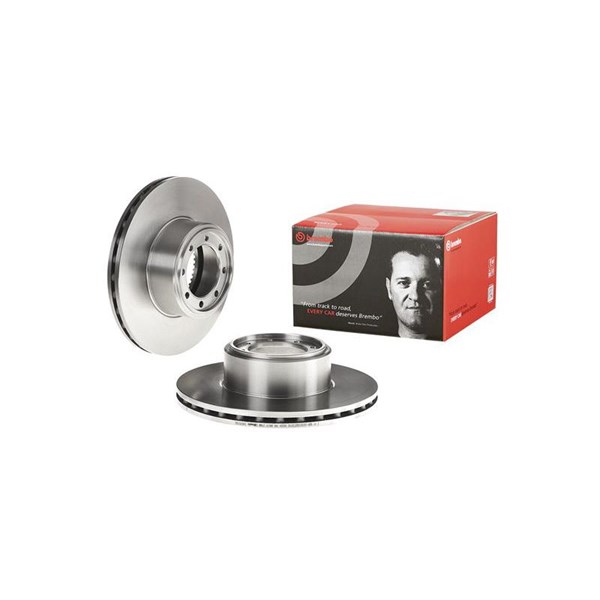 Bromsskiva Ventilerad, Bakaxel Brembo 09.9761.60 BREMBO
