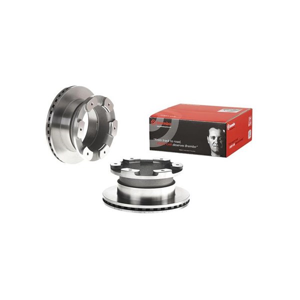 Bromsskiva Ventilerad, Bakaxel Brembo 09.9763.10 BREMBO