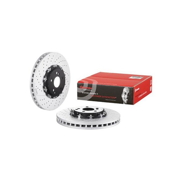 Bromsskiva Bromsskiva tvådelad, Framaxel Brembo 09.9764.23 BREMBO Bromsskiva Bromsskiva tvådelad, Framaxel Brembo 09.9764.23 BREMBO