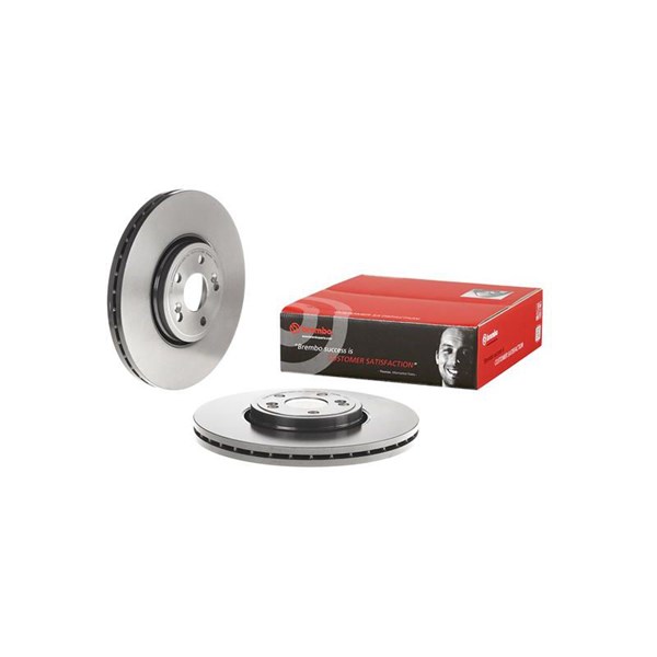 Bromsskiva Ventilerad, Framaxel Brembo 09.9818.11 BREMBO