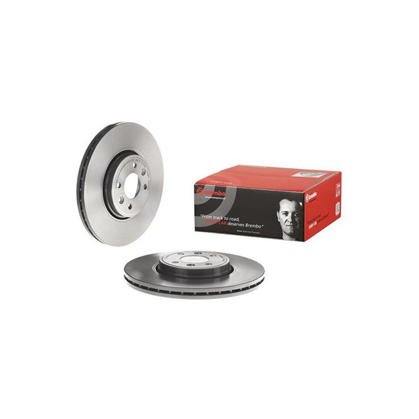 Bromsskiva Ventilerad, Framaxel Brembo 09.9895.11 BREMBO