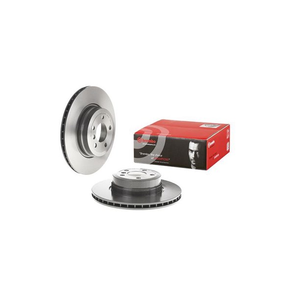 Bromsskiva Ventilerad, Bakaxel Brembo Coated disc line 09.9924.11 BREMBO
