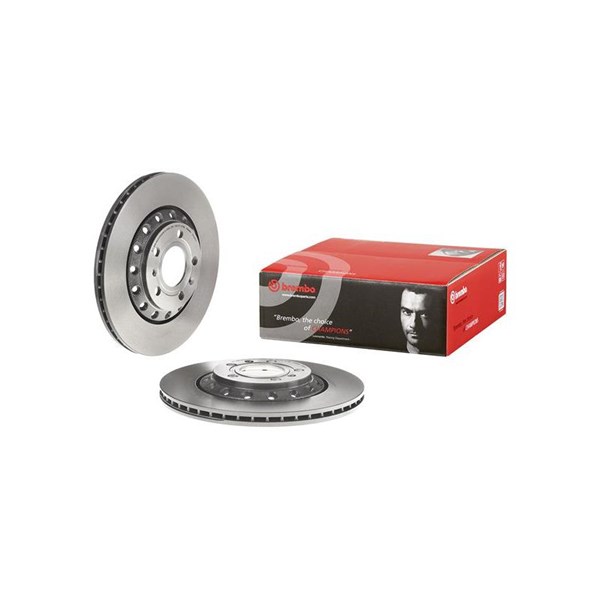 Bromsskiva Ventilerad, Bakaxel Brembo Coated disc line 09.A269.11 BREMBO