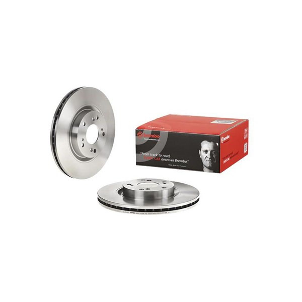 Bromsskiva Ventilerad, Framaxel Brembo 09.A407.10 BREMBO