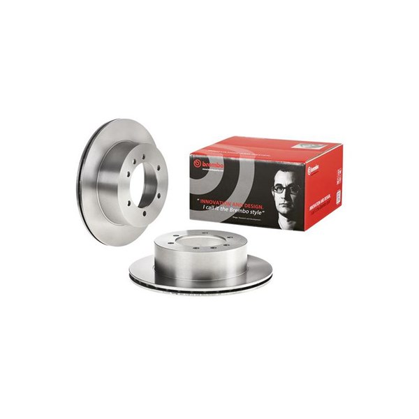 Bromsskiva Ventilerad, Bakaxel Brembo 09.A451.10 BREMBO