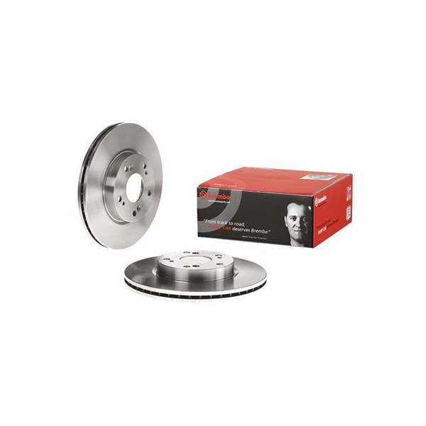 Bromsskiva Ventilerad, Framaxel Brembo 09.A455.14 BREMBO