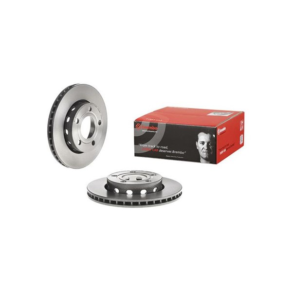 Bromsskiva Ventilerad, Bakaxel Brembo Coated disc line 09.A597.11 BREMBO
