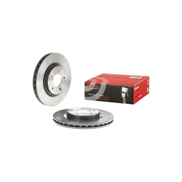 Bromsskiva Ventilerad, Framaxel Brembo 09.A637.11 BREMBO