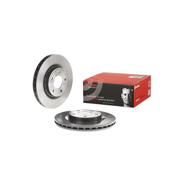 Bromsskiva Ventilerad, Framaxel Brembo 09.A637.21 BREMBO