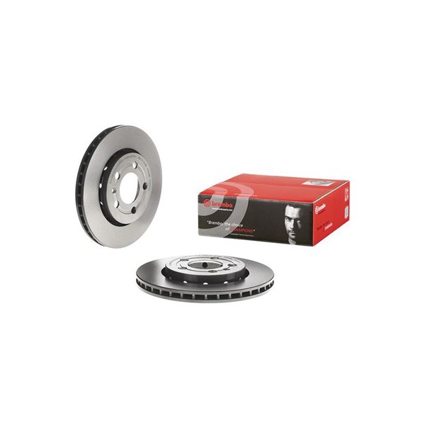 Bromsskiva Ventilerad, Bakaxel Brembo Coated disc line 09.A652.11 BREMBO
