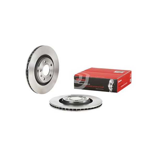Bromsskiva Ventilerad, Bakaxel Brembo 09.A814.10 BREMBO
