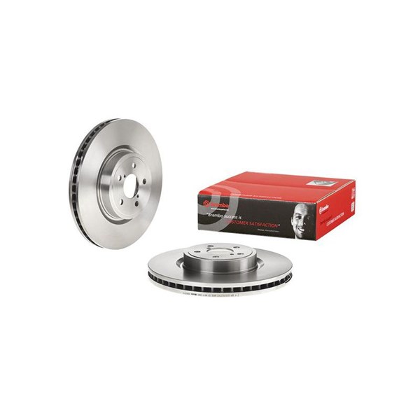 Bromsskiva Ventilerad, Framaxel Brembo 09.A870.14 BREMBO
