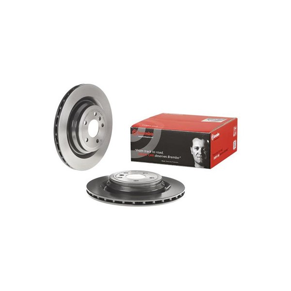 Bromsskiva Ventilerad, Bakaxel Brembo Coated disc line 09.A959.11 BREMBO
