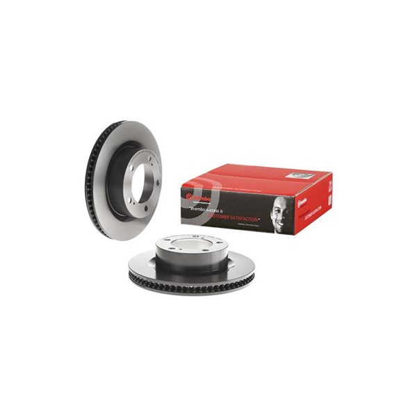Bromsskiva Ventilerad, Framaxel Brembo 09.A966.11 BREMBO