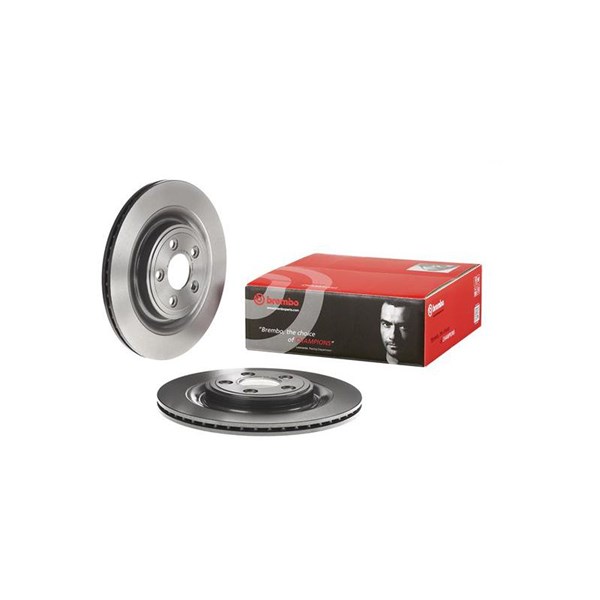 Bromsskiva Ventilerad, Bakaxel Brembo Coated disc line 09.B312.11 BREMBO
