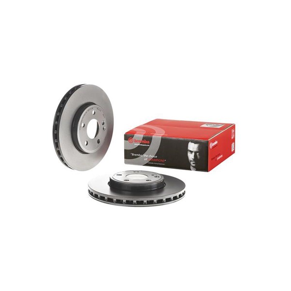 Bromsskiva Ventilerad, Framaxel Brembo 09.B344.41 BREMBO