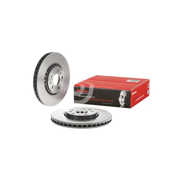 Bromsskiva Ventilerad, Framaxel Brembo 09.B352.11 BREMBO