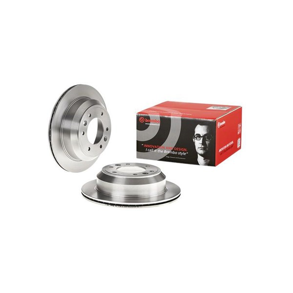 Bromsskiva Ventilerad, Bakaxel Brembo 09.B612.10 BREMBO