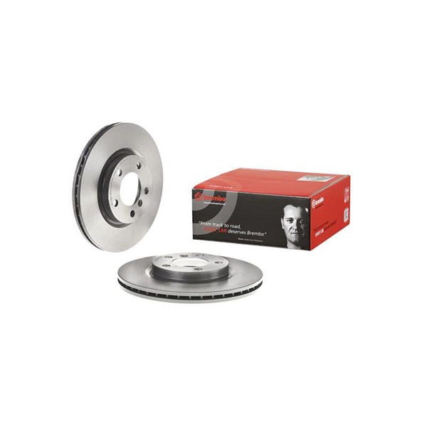 Bromsskiva Ventilerad, Framaxel Brembo 09.B638.11 BREMBO