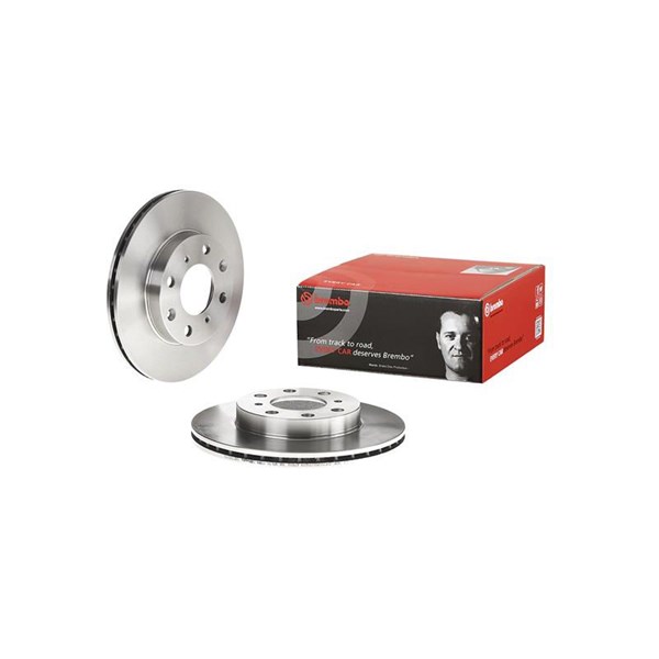 Bromsskiva Ventilerad, Framaxel Brembo 09.C145.10 BREMBO