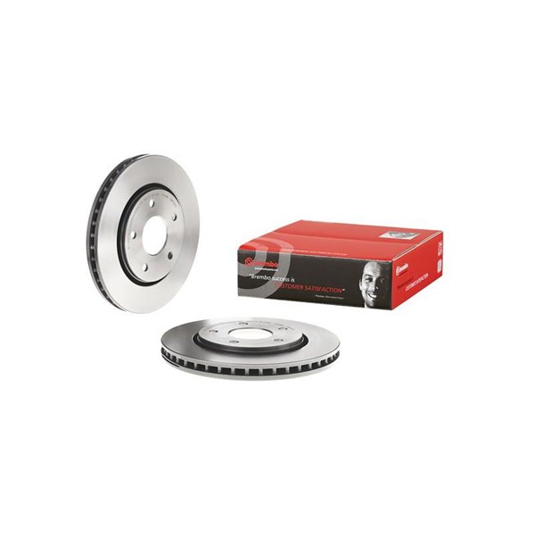 Bromsskiva Ventilerad, Framaxel Brembo 09.N124.11 BREMBO
