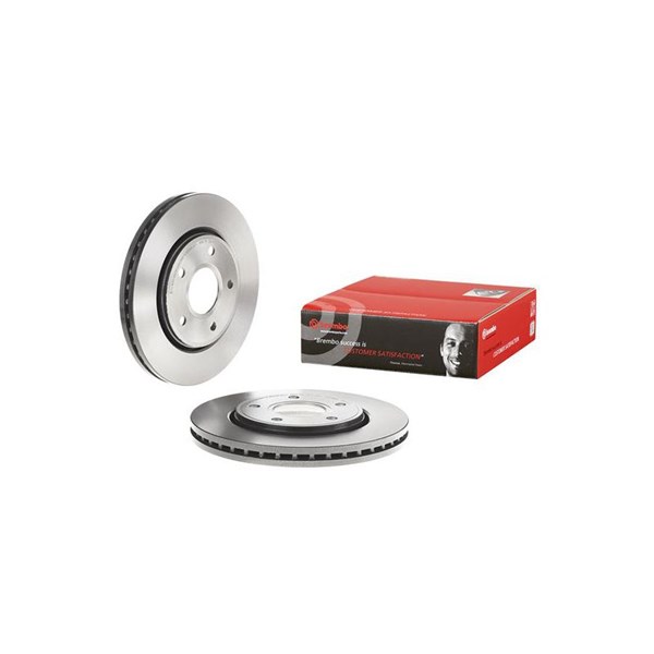 Bromsskiva Ventilerad, Framaxel Brembo 09.N125.11 BREMBO