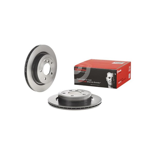 Bromsskiva Ventilerad, Bakaxel Brembo Coated disc line 09.R121.11 BREMBO Bromsskiva Ventilerad, Bakaxel Brembo Coated disc line 09.R121.11 BREMBO