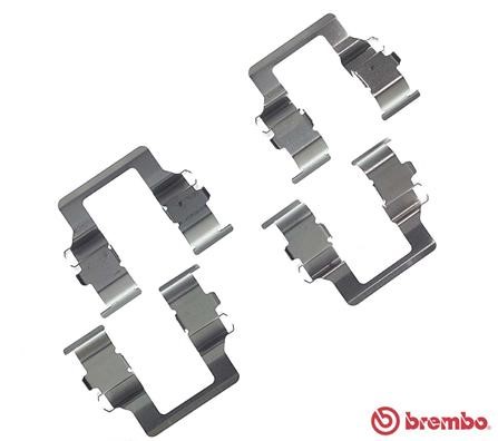 Monteringssats, Bakaxel, Framaxel Brembo A 02 201 BREMBO