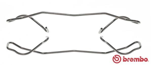 Tillbehörssats, bromssadel, Framaxel BREMBO