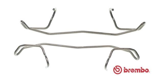 Tillbehörssats, bromssadel, Bakaxel, Framaxel BREMBO