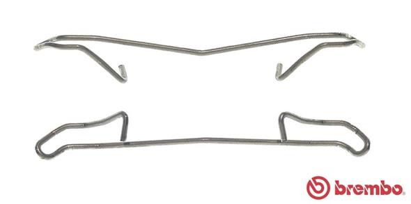 Tillbehörssats, bromssadel, Framaxel Brembo A 02 245 BREMBO