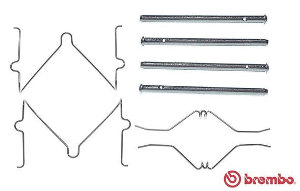 Monteringssats, Framaxel Brembo A 02 263 BREMBO